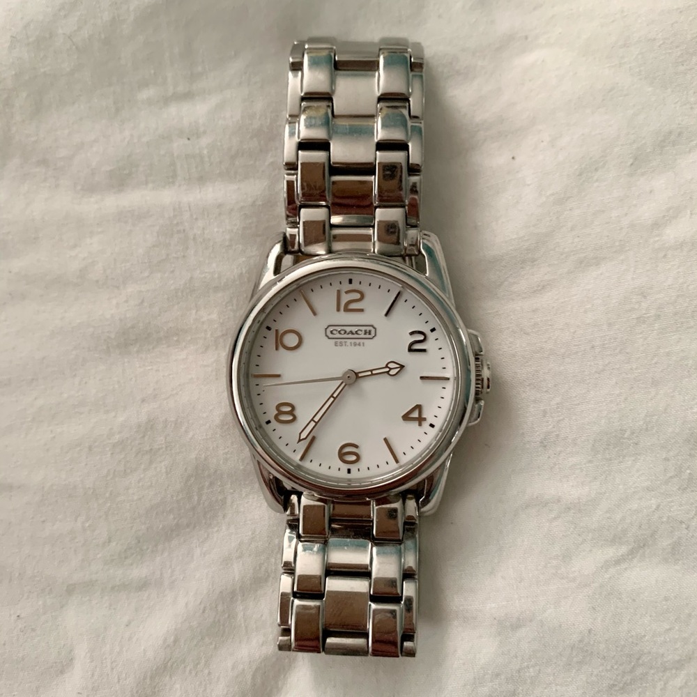 White/ Silver Coach Watch